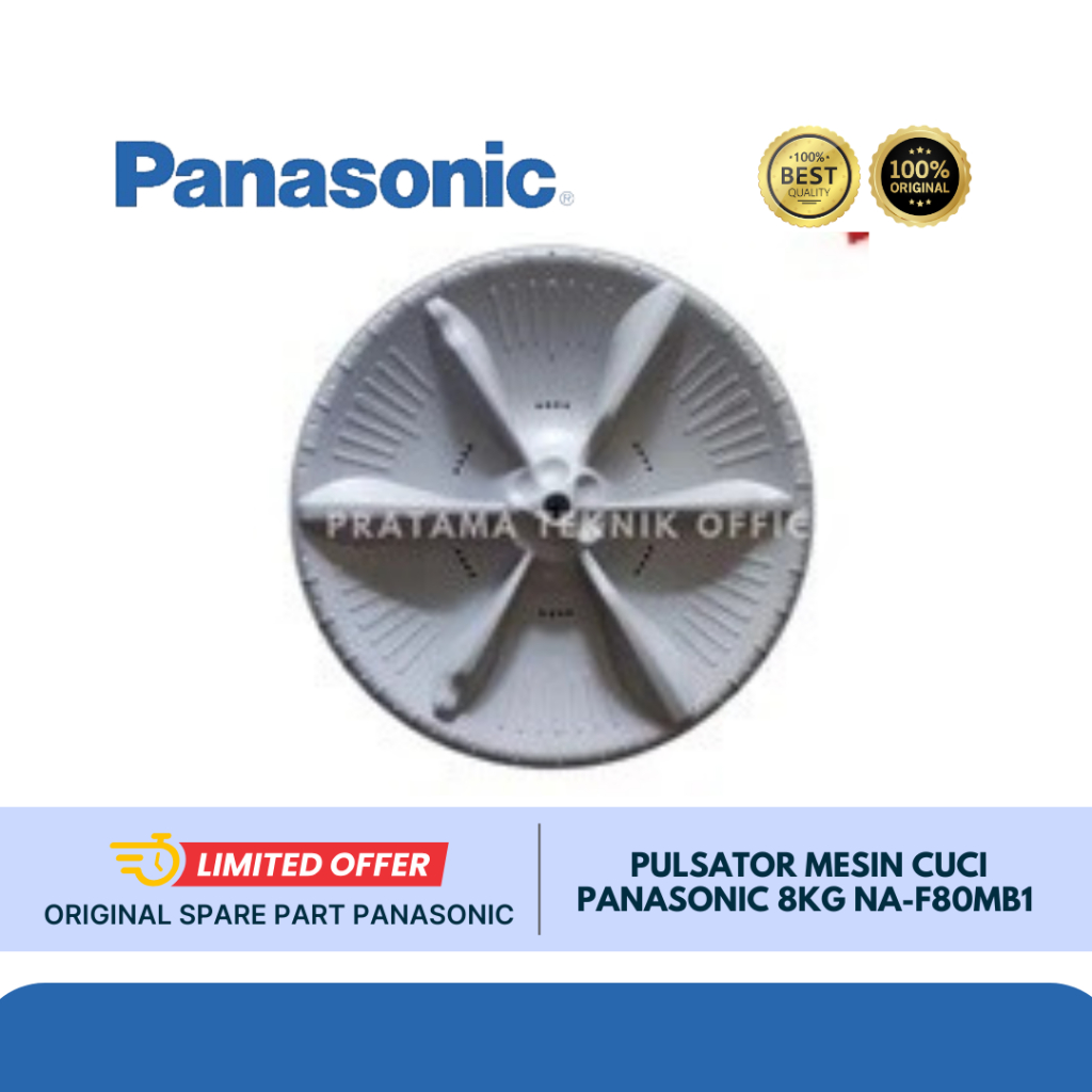 PULSATOR MESIN CUCI PANASONIC 8KG NA-F80MB1 ORI
