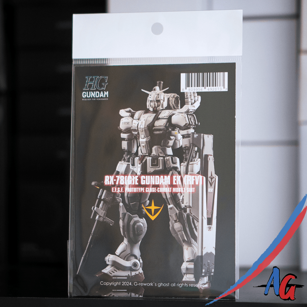 G-Rework HG Gundam EX Water Decal Sticker