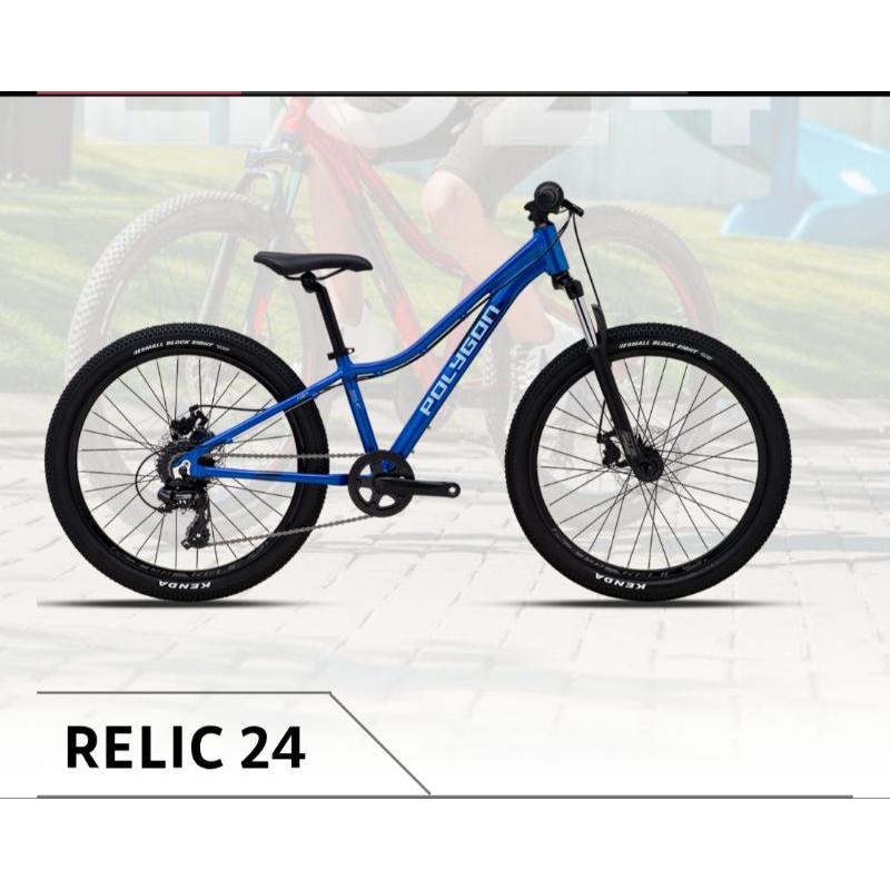 Sepeda Gunung MTB Polygon Relic 24 Inch