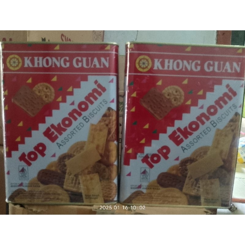 

Khong Guan Top Ekonomi Bisuits Assorted Biscuits