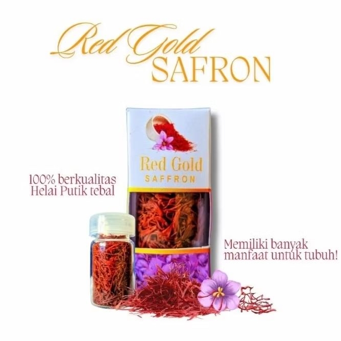 Saffron orginal dari Iran (Red Gold)