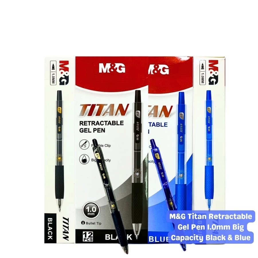 

Pulpen Gel Cetek Titan 1.0mm AGPJ9075