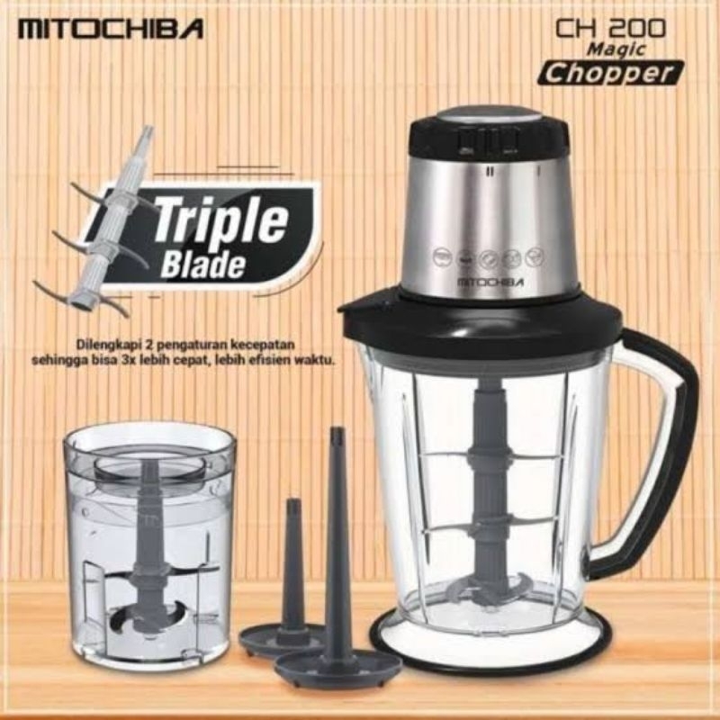 Food Magic Chopper Blender Serbaguna MITOCHIBA CH-200