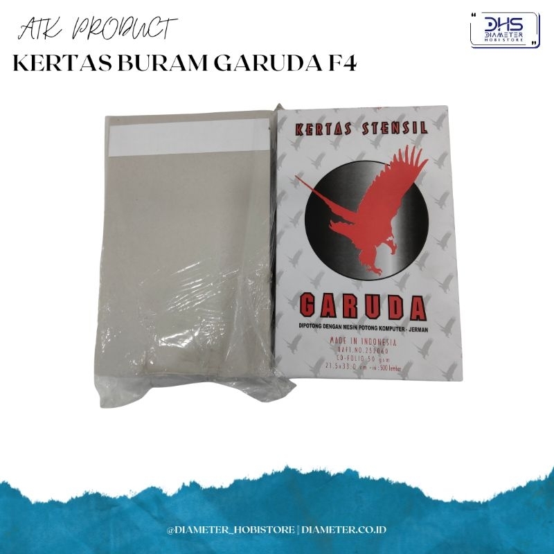 

Kertas Buram Garuda Ukuran Folio