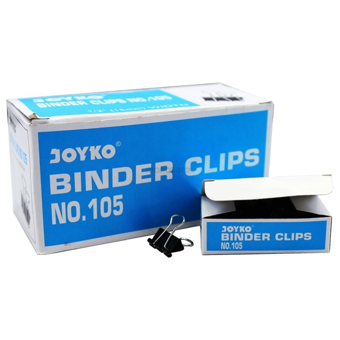 

Binder Clips / Penjepit Kertas Kecil No 105 Joyko