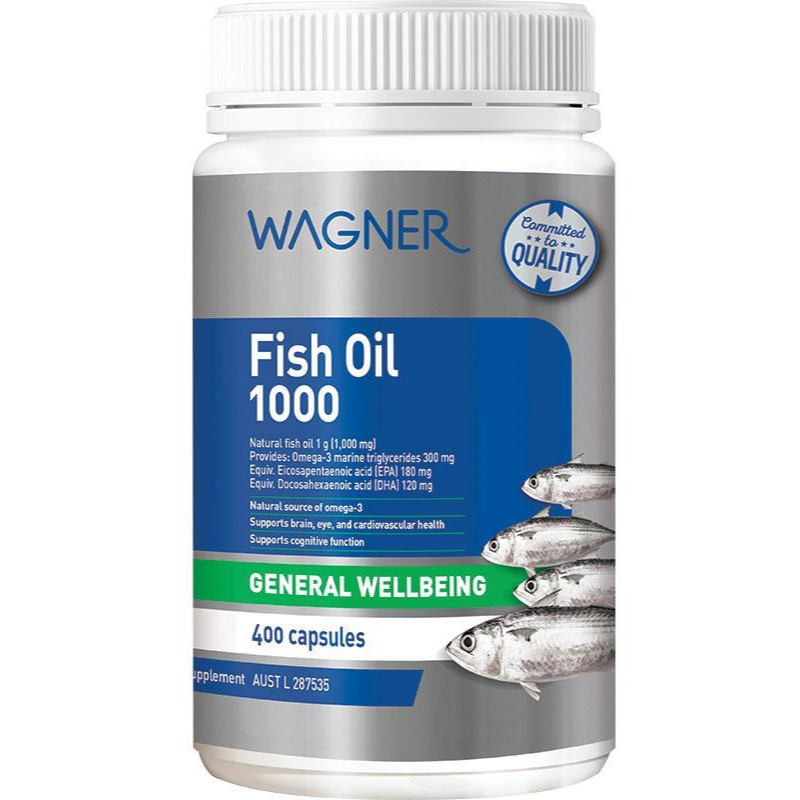 Wagner Fish Oil 1000 400 Capsules