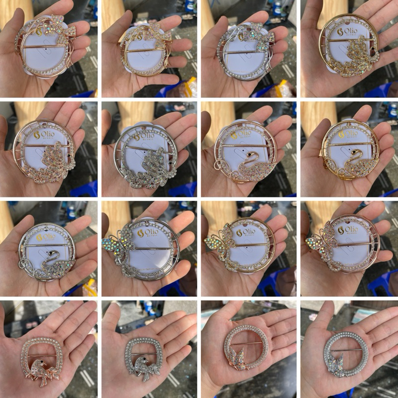 Ring Gesper Jilbab / Cincin Syal / Bros Hijab