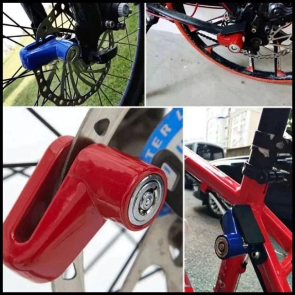 Kunci Gembok Cakram Motor & Sepeda Universal Accesories Motor