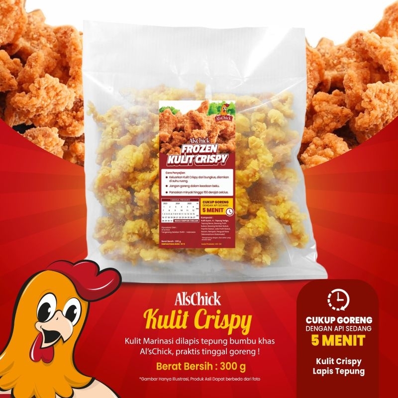 

AL'S CHICK FROZEN KULIT CRISPY