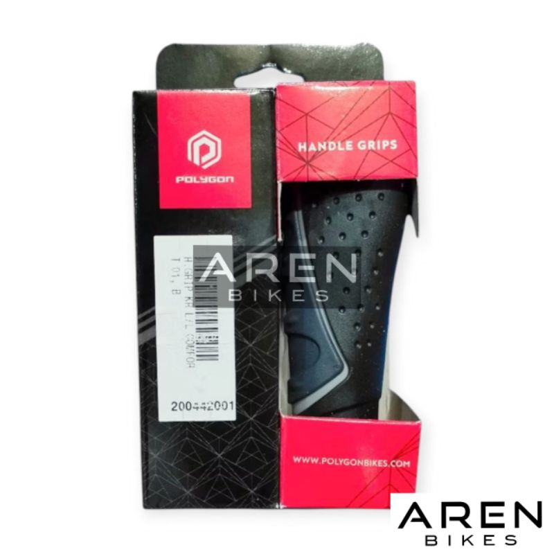 HANFAT SEPEDA POLYGON HANDGRIP KARET STANG HAND GRIP HANPAT HANDLE GRIPS SEPEDA LIPAT MINION MINITRE
