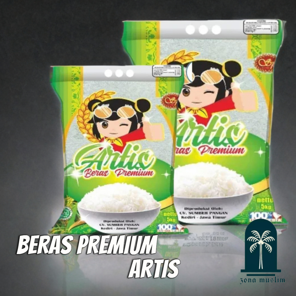

BERAS SUPER PREMIUM ARTIS | KEMASAN (1KG & 5KG)