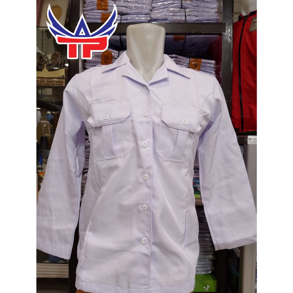 Kemeja seragam PNS, Kemeja seragam PDH putih Wanita
