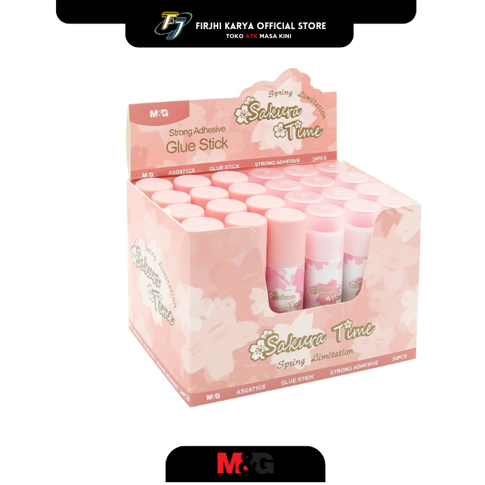 

M&G Lem Stik Sakura Time 15g - Jelly PVP untuk Kertas & Kerajinan