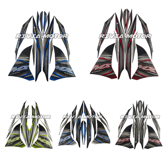Striping Stiker Motor Jupiter Mx New 135 2012