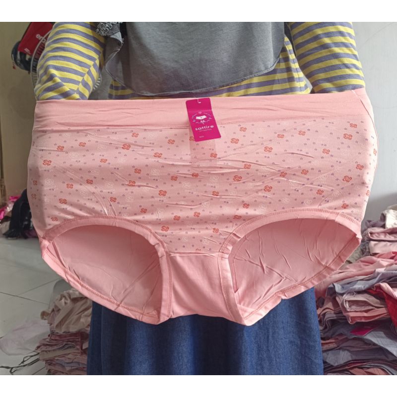 Grosiran (6pcs)Celana Dalam Wanita jumbo big Size XXXXXL/ 6L Bahan Spandex/ Cd Wanita jumbo Bb 90-12