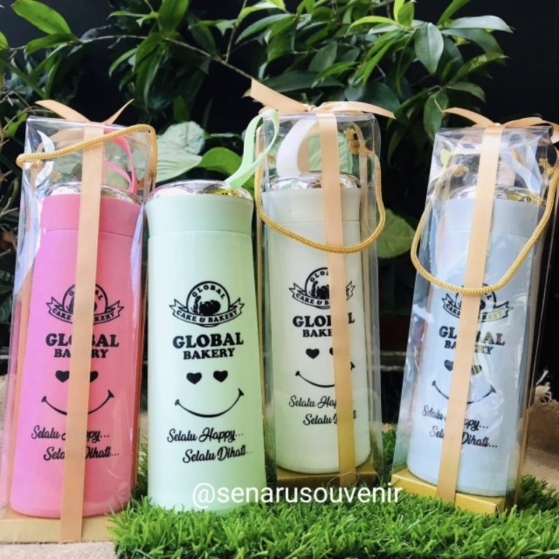 SOUVENIR TUMBLER NICE CUSTOM KEMASAN MIKA / SOUVENIR PERNIKAHAN / SOUVENIR KHITAN / SOUVENIR AQIQAH
