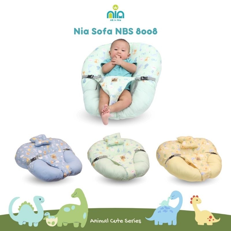 NIA SOFA NBS 8001/06/08 NIA SOFA MULTIFUNGSI + BANTAL PEANG/GIFT BABY SOFA/SOFA DUDUK BAYI