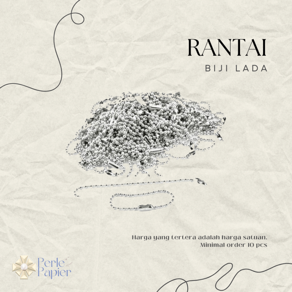 

Rantai Biji Lada (Min order 10 pcs)