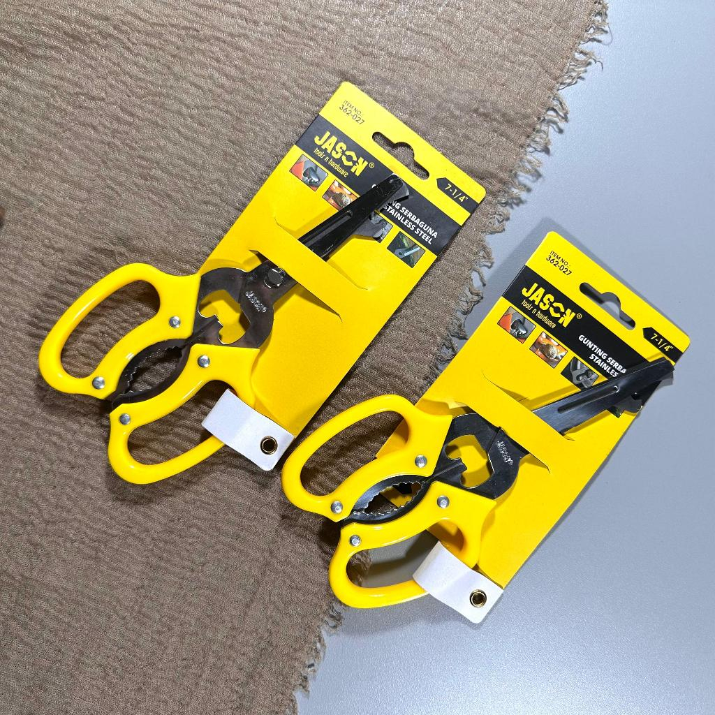 

(PCS) GUNTING SERBAGUNA 7,25" JASON / GUNTING JASON PREMIUM
