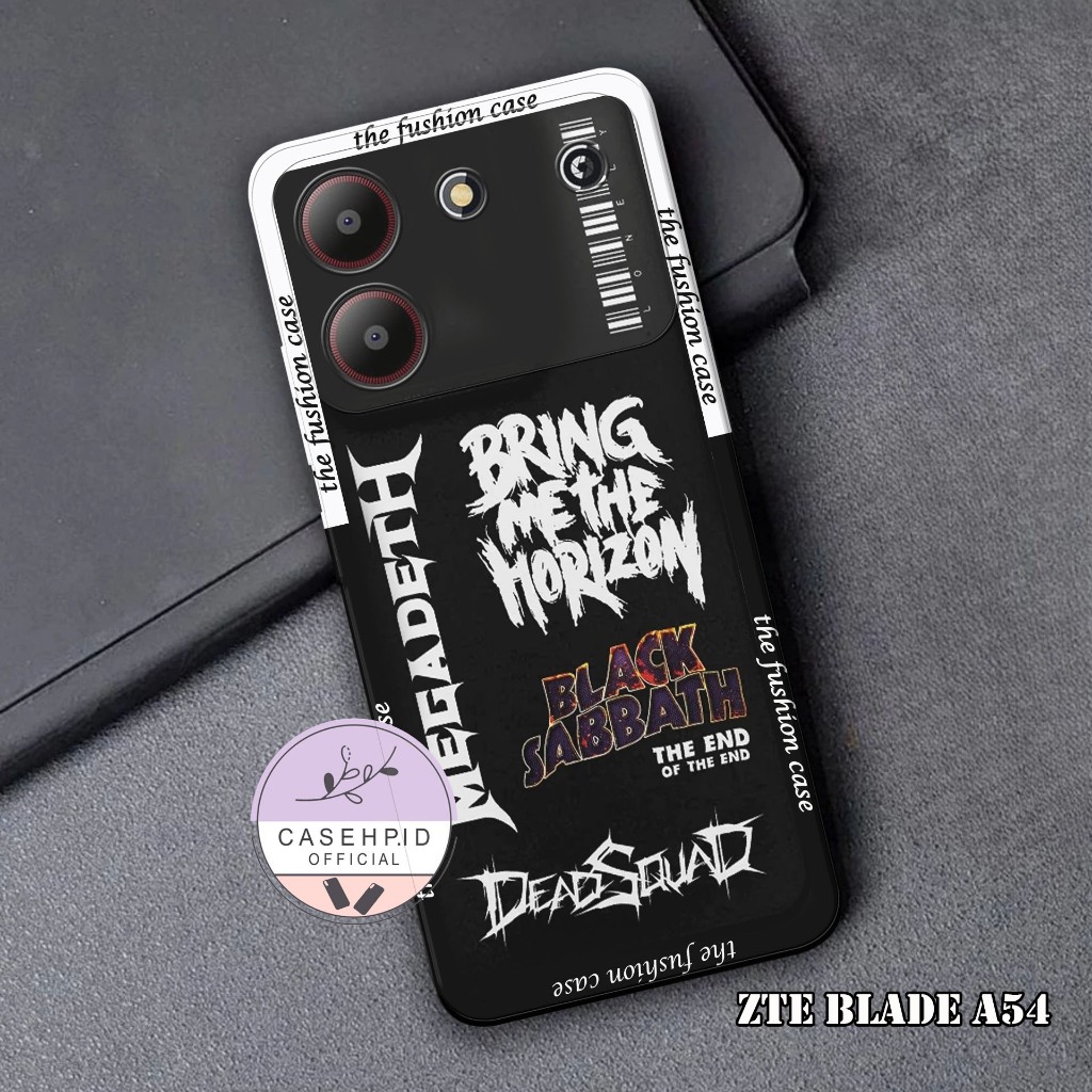 Softcase ZTE Blade A54 - Case pro camera - MOTIF KEREN - bahan karet lentur - casing ZTE Blade A54 -