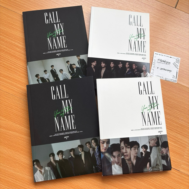[GOT7] CALL MY NAME album ONLY