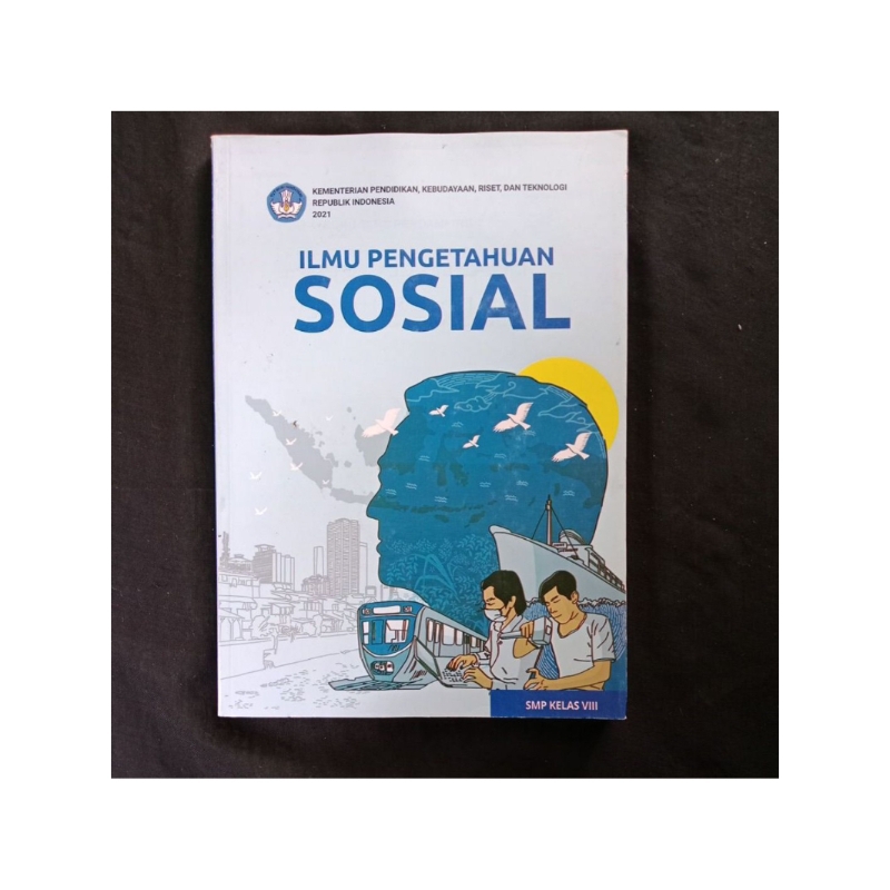 Buku pelajaran IPS kelas 8 SMP/MTS Kurikulum Merdeka