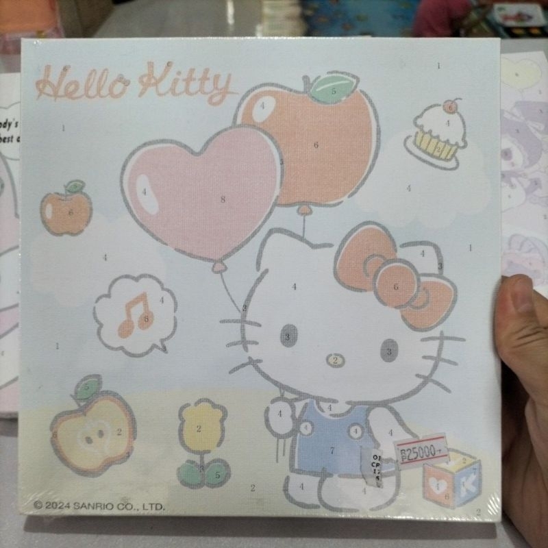 

Painting (canvas) by number Sanrio