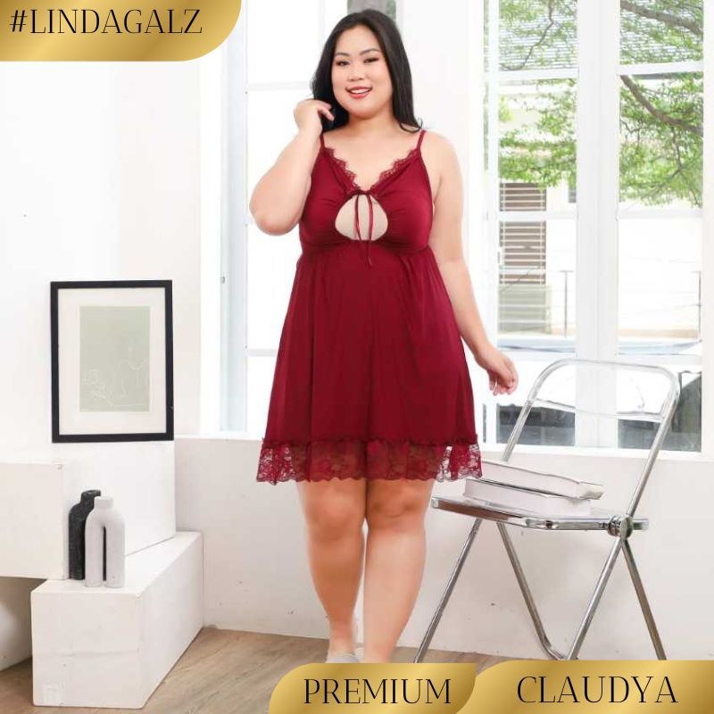 Terbaru Lindagalz Claudya Sexy Lingerie Jumbo Big Size Baju Tidur Sexy 98006 Baju Haram Wanita