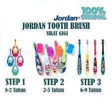 JORDAN SIKAT GIGI STEP 1,2 / PASTA GIGI/EXTRA SOFT JORDAN TOOTHBRUSH / PASTA GIGI JORDAN