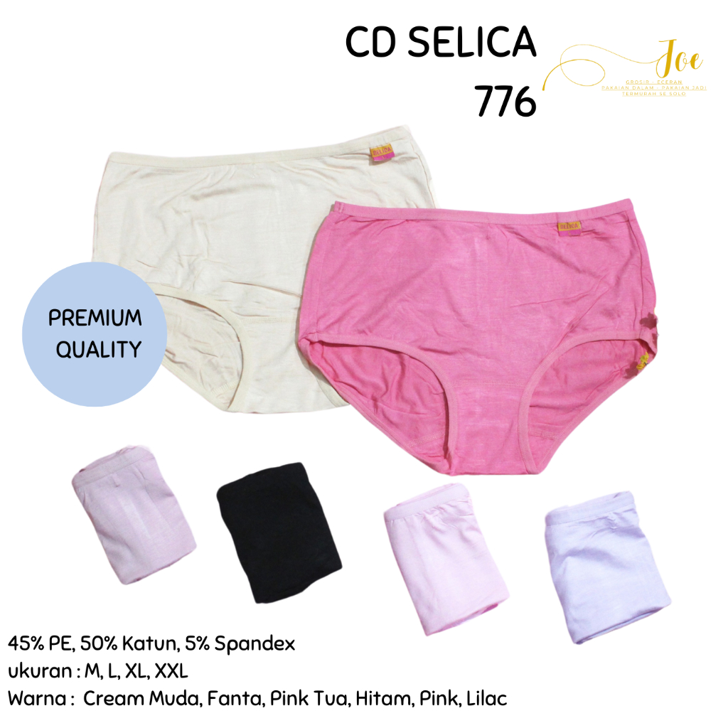 CD SELICA 776 Wanita Mini size M-XXL / Pakaian Dalam Wanita