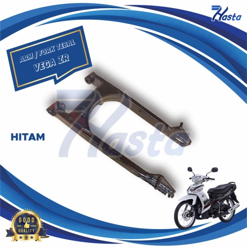 ARM VEGA ZR / ARM FORK TEBAL VEGA ZR - HITAM