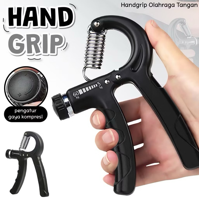 GYM Alat Olahraga Tangan Handgrip Latihan Otot Jari Tangan Hand Grip Olahraga Tangan Alat Olahraga O