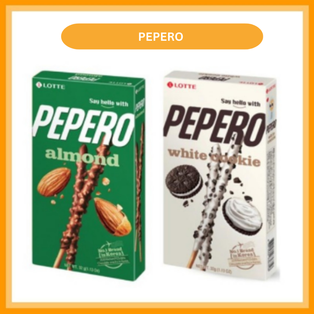 

Lotte Pepero Biskuit Stik Cokelat Dengan Rasa Almond White Cookie