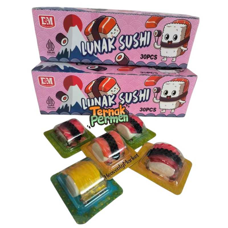 

LUNAK SUSHI BOX ISI 30 PCS