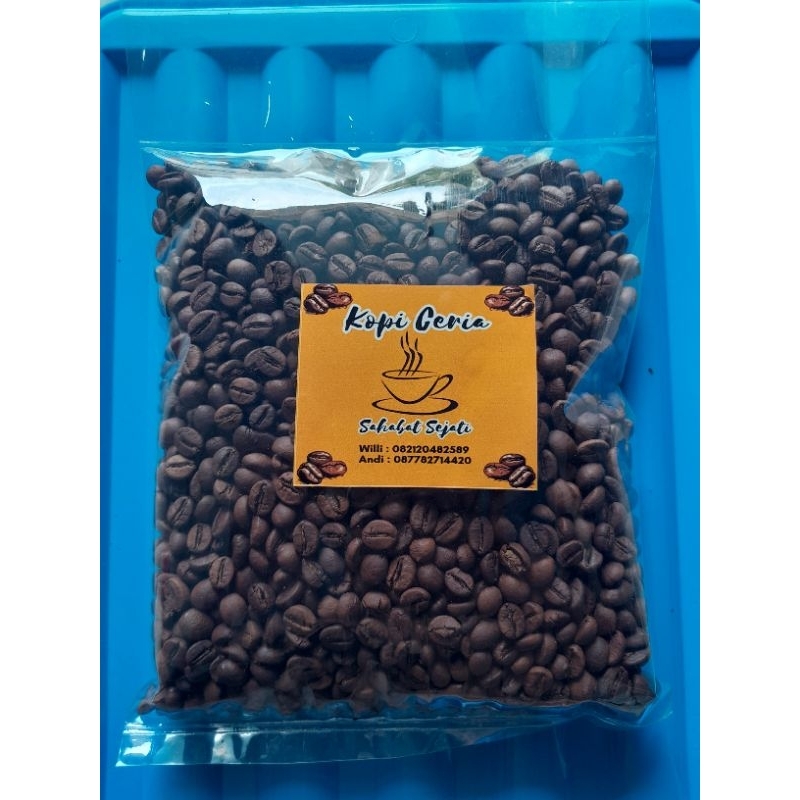 

ROBUSTA TEMANGGUNG PETIK MERAH ( ROASTED BEAN / SIAP GILING) KEMASAN 500gr