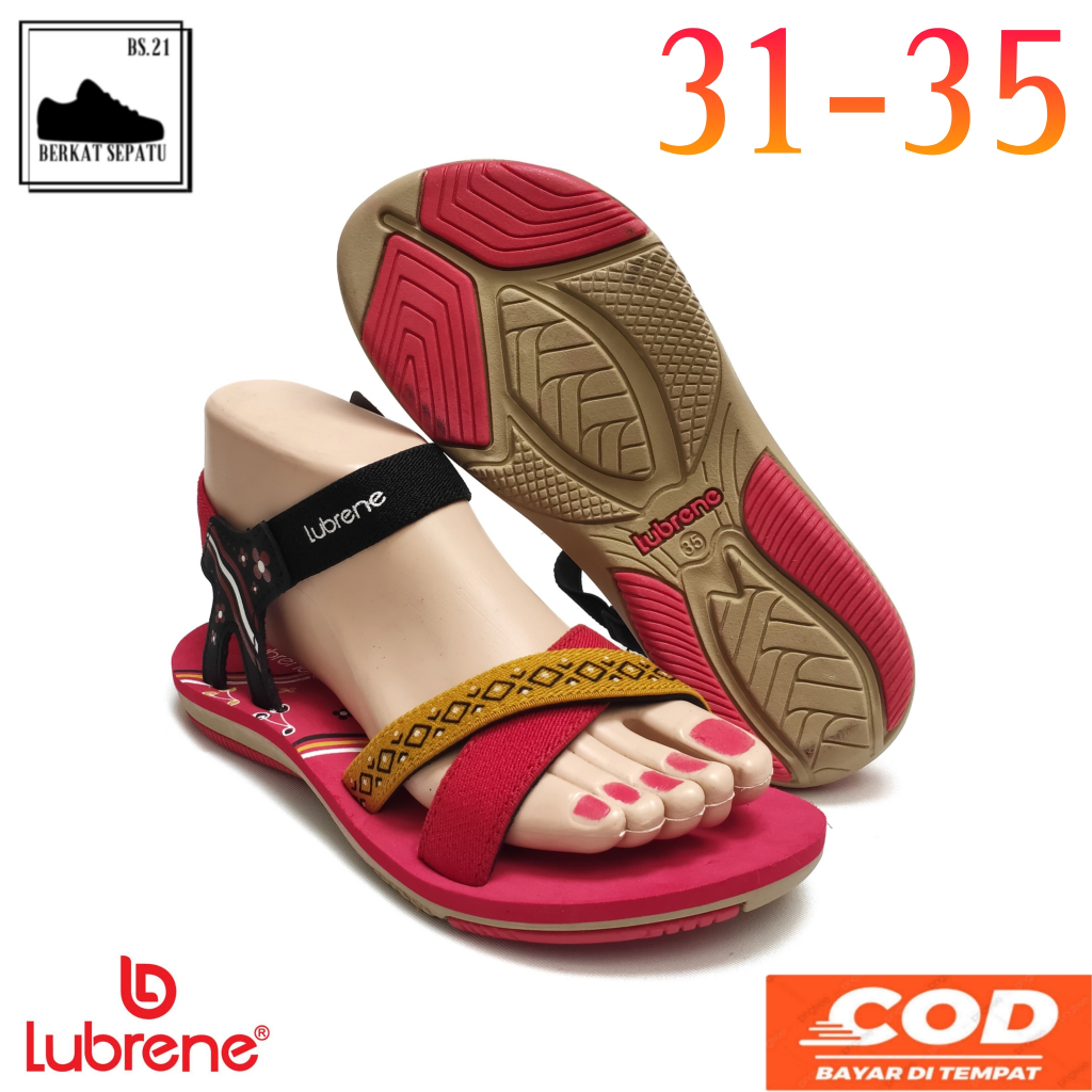 [COD] Sandal Tali/Gunung Anak Perempuan Terbaru Lubrene Aflin-LT | Sendal Anak Cewek Model Gunung/Ta