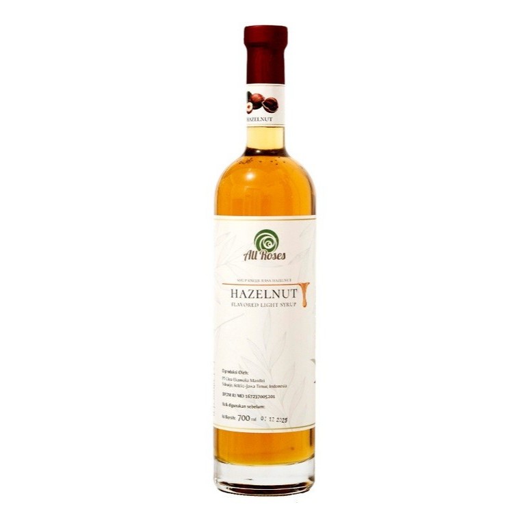 

sirup all roses hazelnut 700