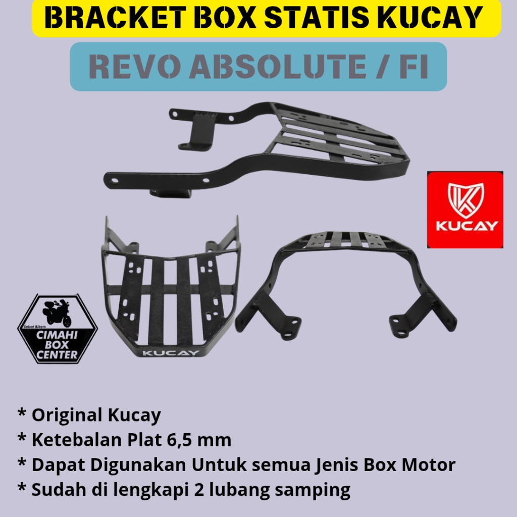 Bracket Breket Box Motor Honda Revo Absolute / Revo FI Original KUCAY Indonesia Cimahi Bandung Shad 