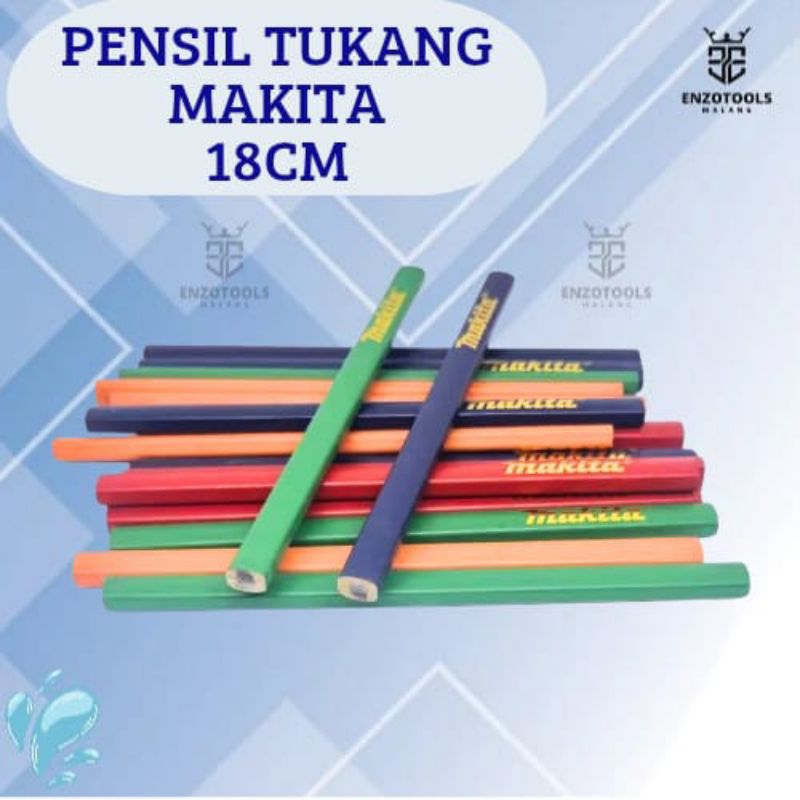 

Pensil Tukang Makita Asli 18cm
