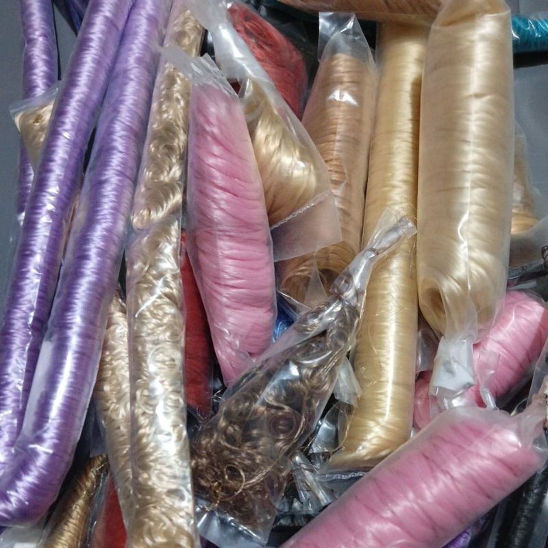 Rambut Boneka Reroot Barbie Mattel Baby Alive Kuda Pony dan Mainan bahan Nylon Doll berkualitas deng