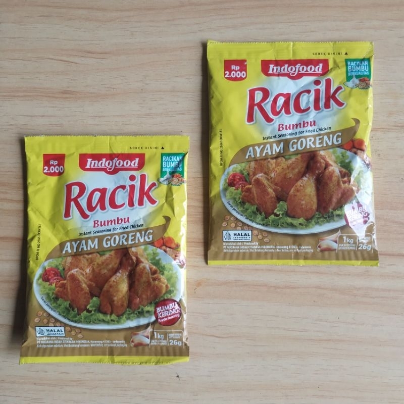 

bumbu racik indofood ayam goreng 20 gr