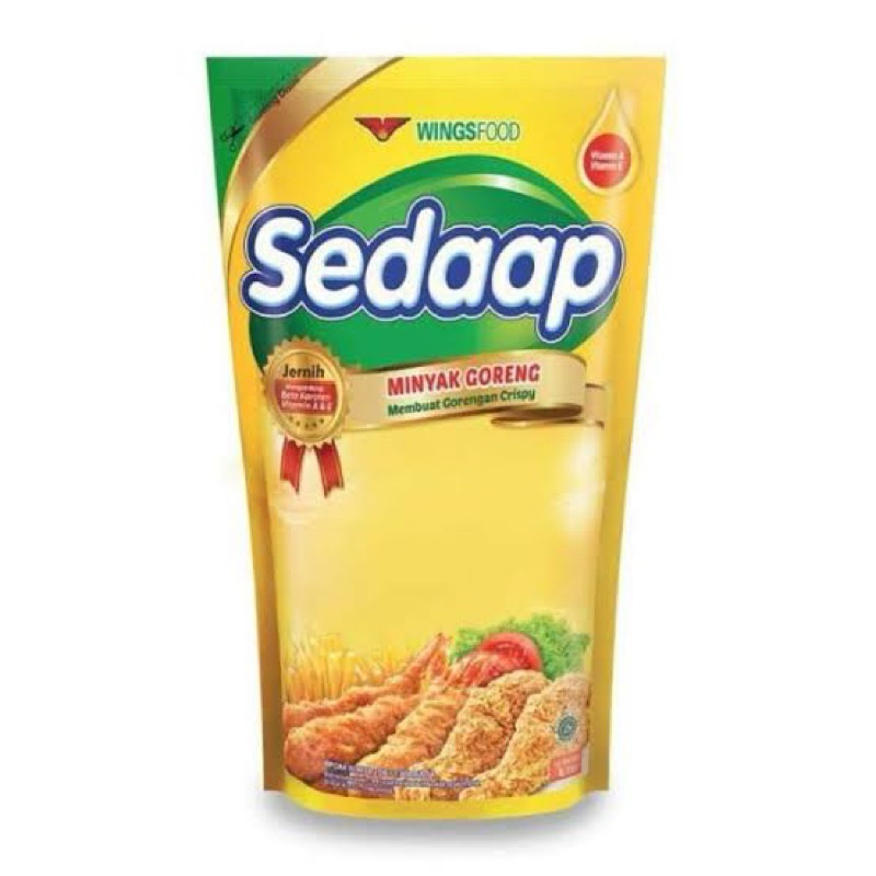 

Sedap minyak goreng refil 1L