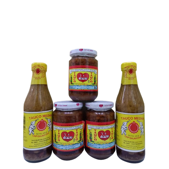 

Tauco Cap Hati Angsa, Tauco Medan Cap Gajah Muda