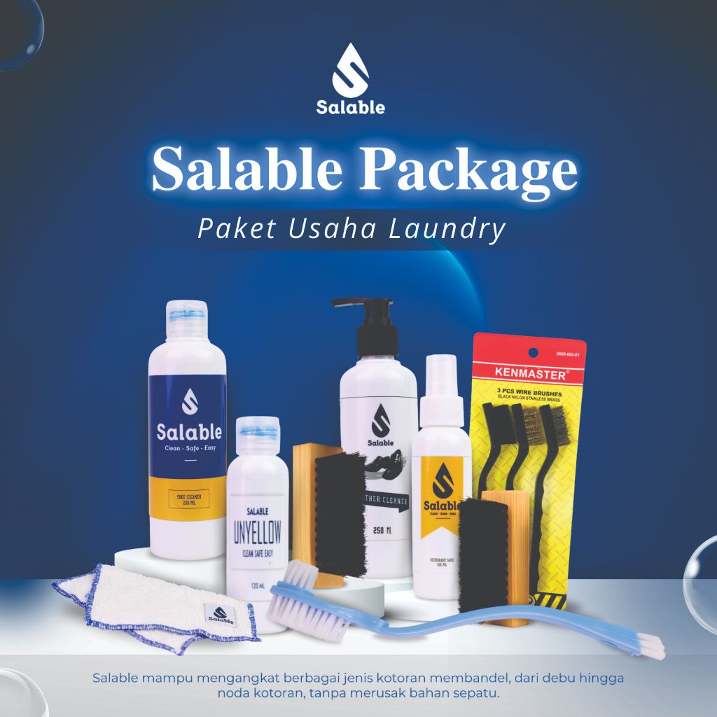 Salable Paket Usaha Cuci Sepatu  - Paket Laundry Sepatu  Murah