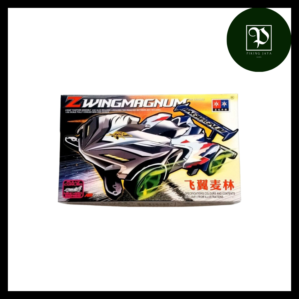 Tamiya Mini 4WD Daxing Zwing Magnum AR Chassis - Rep. Tamiya Merk Daxing