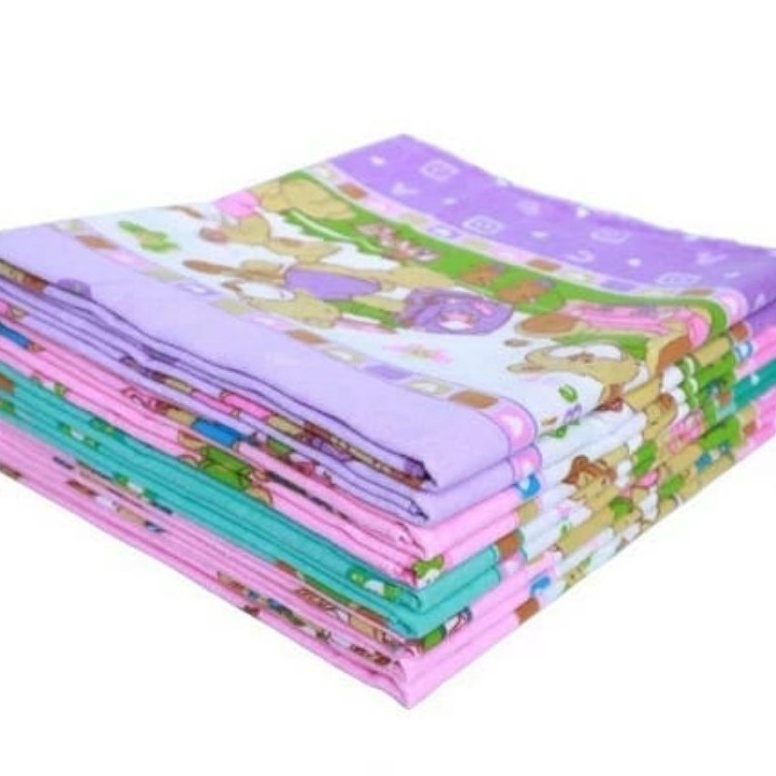 Paling Dicari 1lusin  12 pcs kain bedong flanel uk 11 x 9cmpernel bayi bedong bayi murah