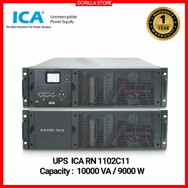 UPS ICA RN1102C11 Capacity 10000VA 9000W