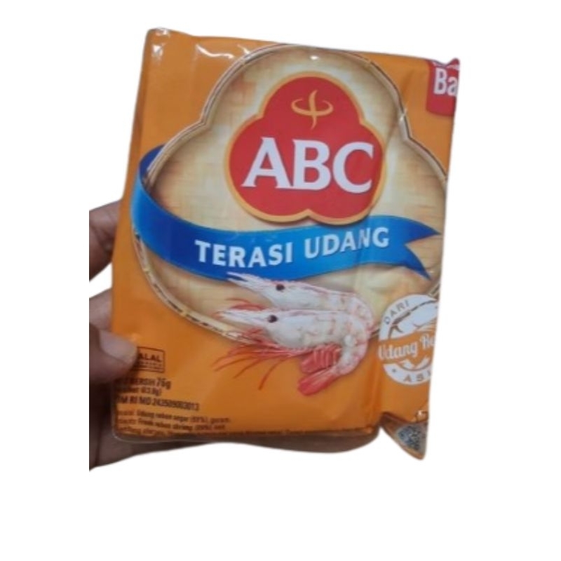 

TERASI UDANG ABC ISI 20PCS x 3,8gr termurah