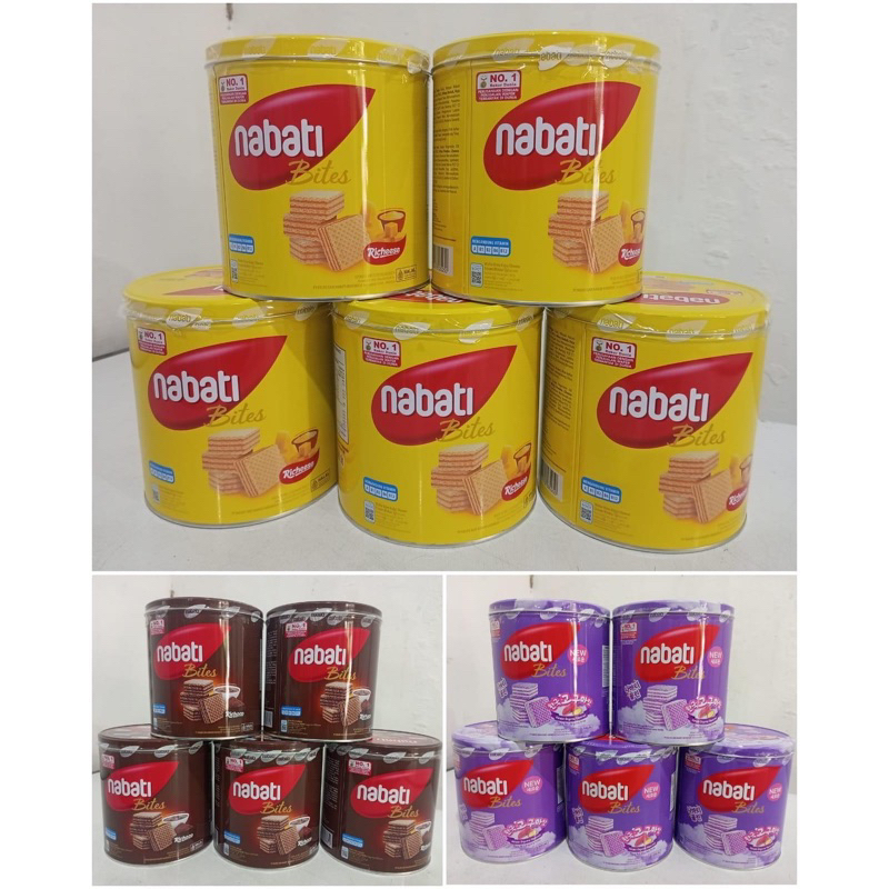 

Nabati Wafer Kaleng ready all variant lezat dan nikmat/nabatiwafer/