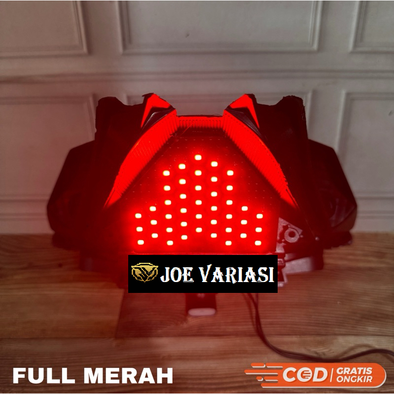 STOPLAMP RUNNING / LAMPU STOP RUNNING BEAT FI STREET ECO 2016 - 2019 8 MODE